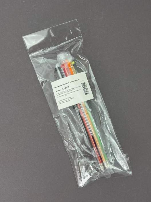 Разноцветная ручка 6 в 1 &quot;Rainbow colors&quot; 