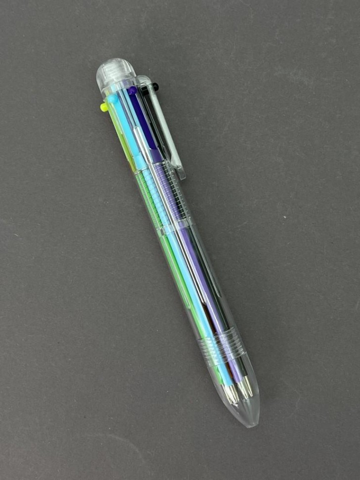 Разноцветная ручка 6 в 1 "Rainbow colors"