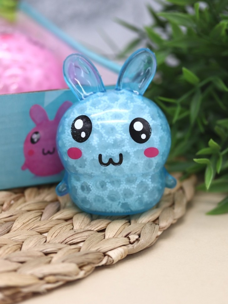 Мялка - антистресс «Rabbit ball», blue