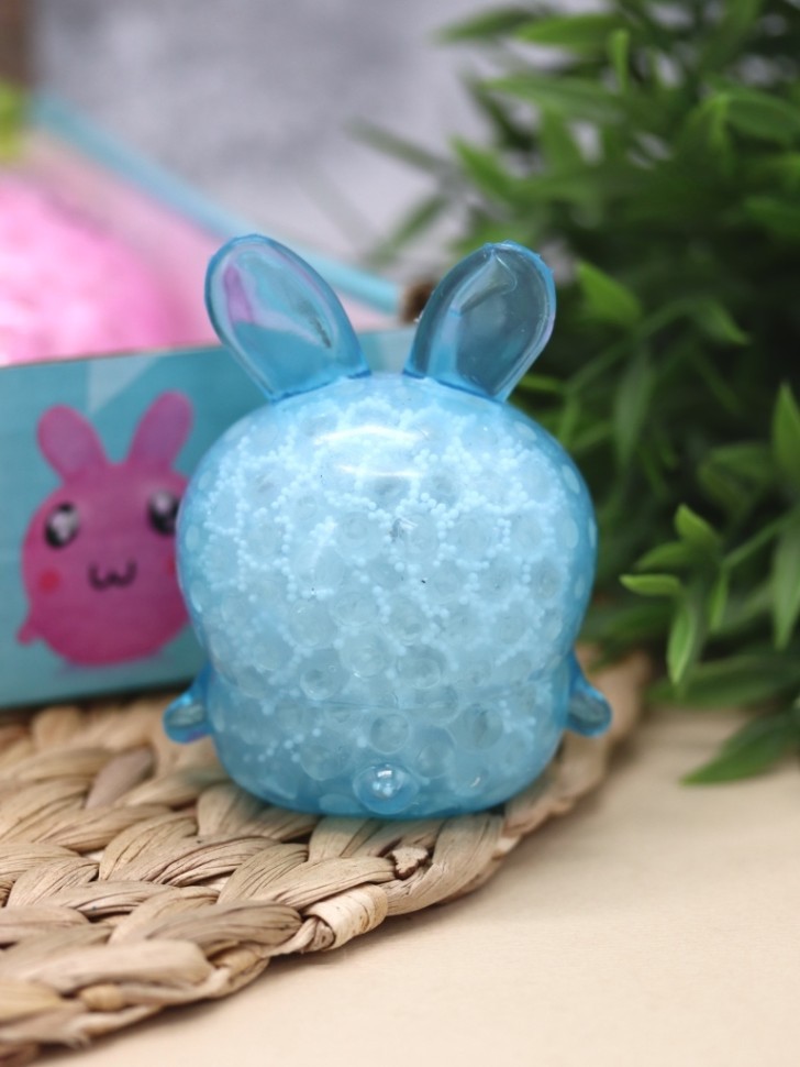 Мялка - антистресс «Rabbit ball», blue