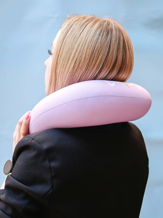 Игрушка- Подушка для шеи Hugme toys «Единорог» 