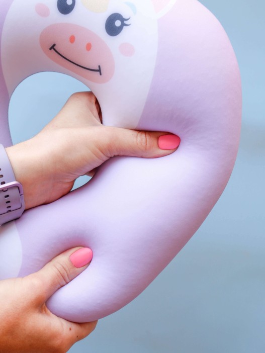 Игрушка- Подушка для шеи Hugme toys «Единорог» 