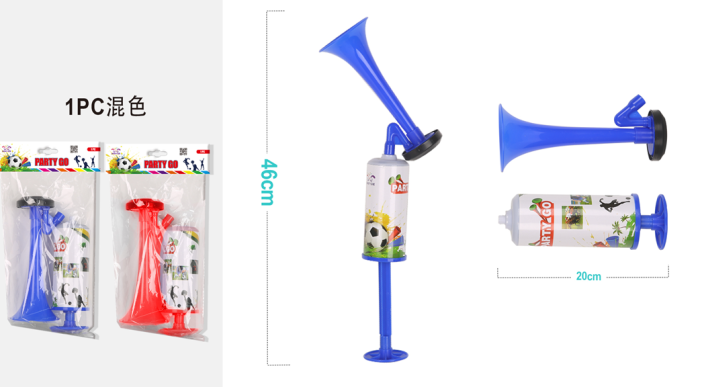 Гудок спортивный &quot;Fan&quot;, mix (46 см) 