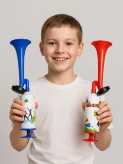 Гудок спортивный "Fan", mix (46 см)