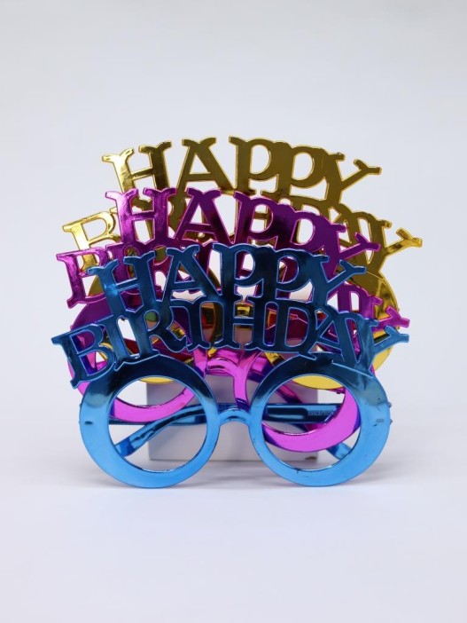 Праздничные очки 3 шт. &quot;Rainbow greetings&quot; (10,5 х 16 см) 