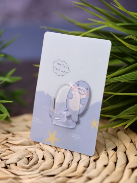 Крючок на липучке «Square air animal» 2шт, mix color 