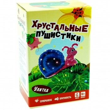 Набор для опытов Хрустальные пушистики &quot;УЛИТКА&quot; 