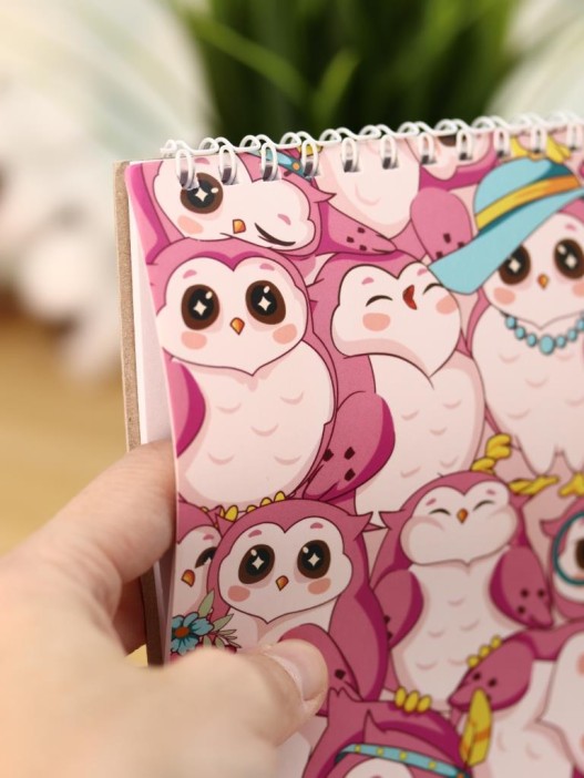 Скетчбук «SOVA many», 14х20 см,  плотность 100 гр 