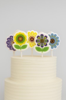 Набор свечей "Цветок 2", 5 в 1