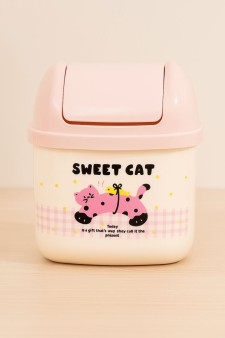 Мусорное ведро настольное "Garbage dump", pink