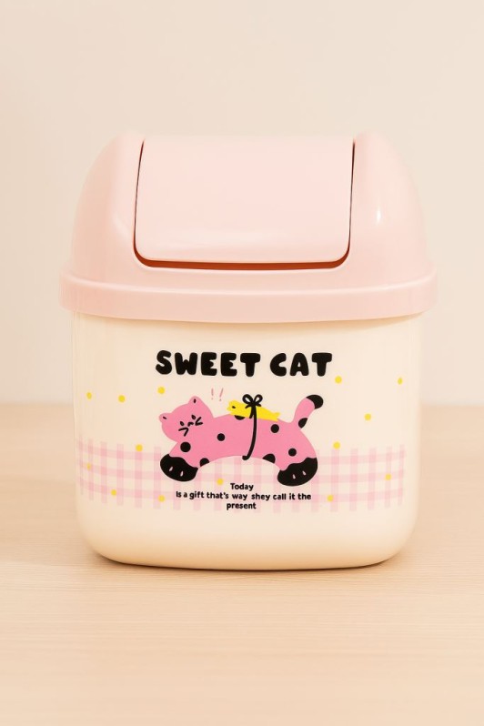 Мусорное ведро настольное "Garbage dump", pink 