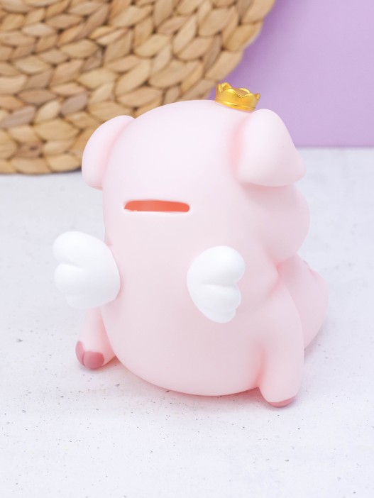 Копилка &quot;King pig&quot;, pink (14 см), пластик 