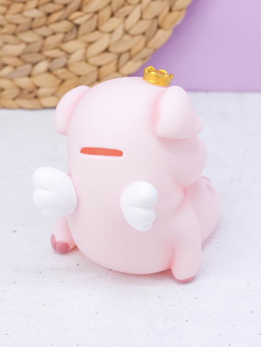 Копилка &quot;King pig&quot;, pink (14 см), пластик 