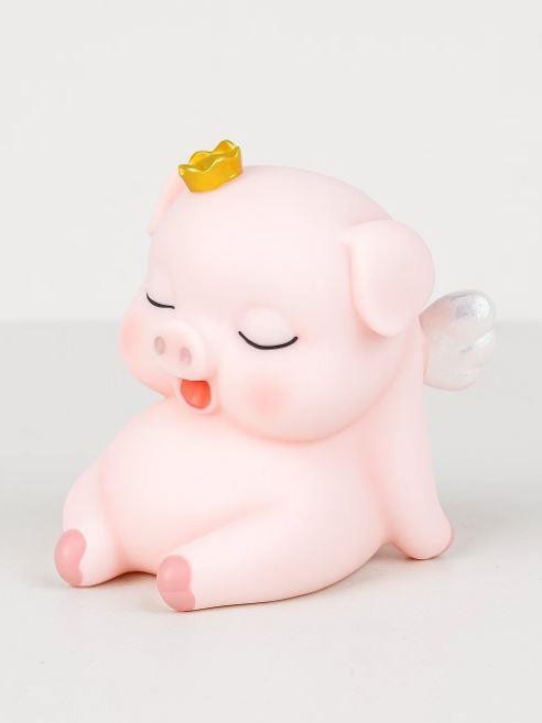 Копилка &quot;King pig&quot;, pink (14 см), пластик 
