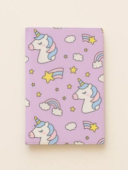 ОБЛОЖКА ДЛЯ ПАСПОРТА "Rainbow Unicorn"