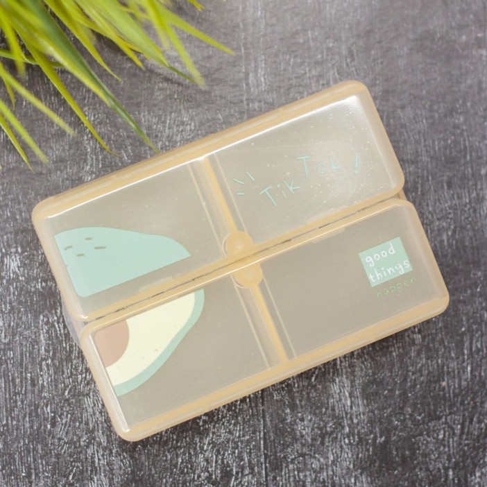 Таблетница &quot;Half fruit avocado&quot;, yellow 