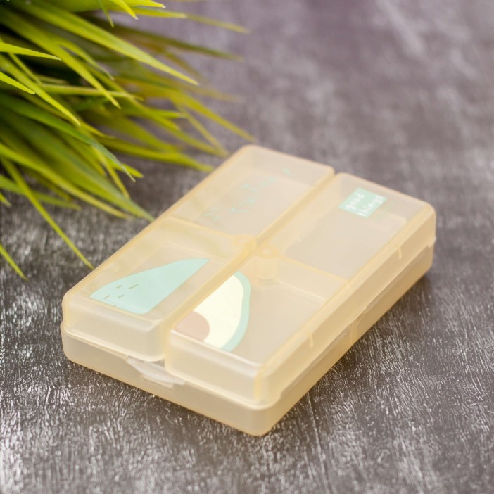 Таблетница &quot;Half fruit avocado&quot;, yellow 