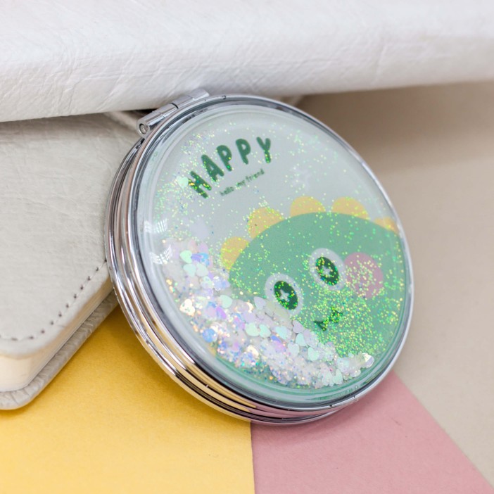 Зеркало "Friend dino", green 