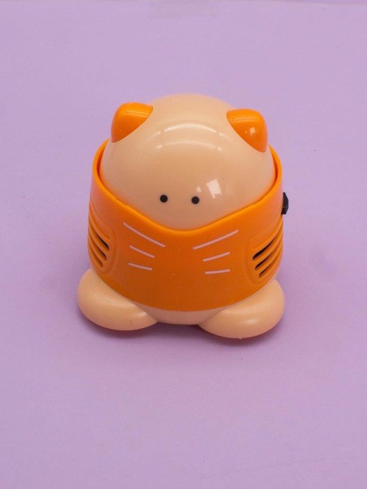 Настольный мини-пылесос &quot;Cute kitten&quot;, orange (9*8,8 см) 