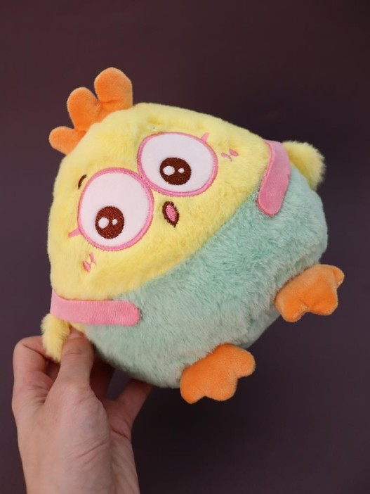 Мягкая игрушка &quot;Chick in pants&quot;, green, 18 см 