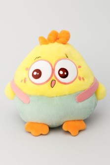 Мягкая игрушка "Chick in pants", green, 18 см