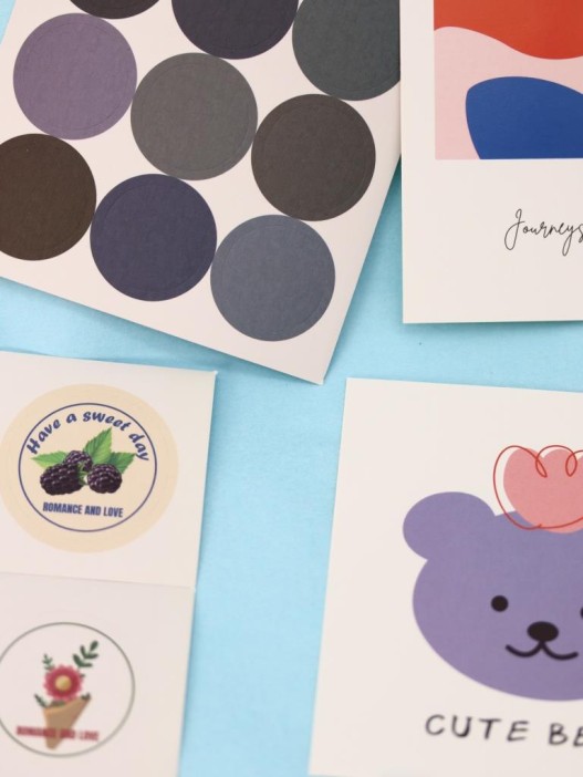 Упаковочный набор д/подарков (2 листа+лента+открытка+5 наклеек) &quot;Breeze of joy&quot;, 50x70см 