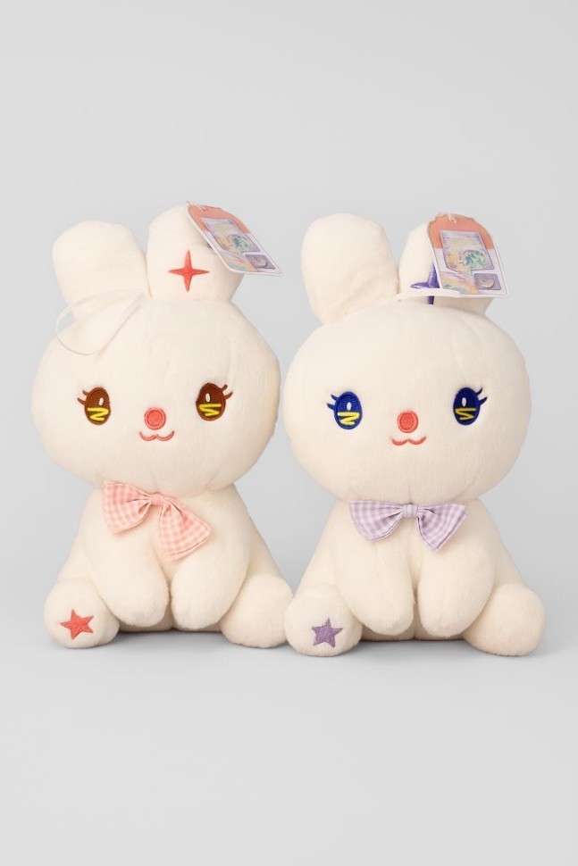 Мягкая игрушка (3+) "Звездный заяц", микс, 25 см