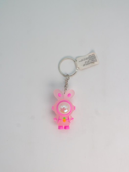 Брелок «Hare Astronaut», pink 