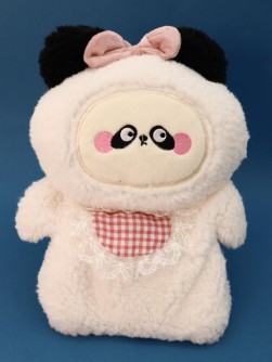 Грелка плюшевая "Warm hugs", white, 400 мл (30*24 см)