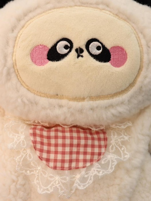 Грелка плюшевая &quot;Warm hugs&quot;, white, 400 мл (30*24 см) 