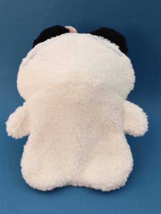 Грелка плюшевая &quot;Warm hugs&quot;, white, 400 мл (30*24 см) 