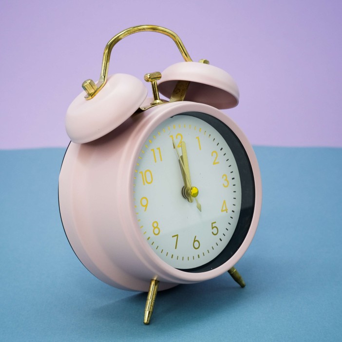 Часы-будильник «Aesthetic», pink 