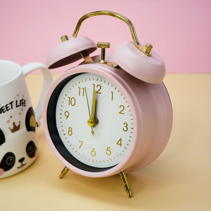 Часы-будильник «Aesthetic», pink 