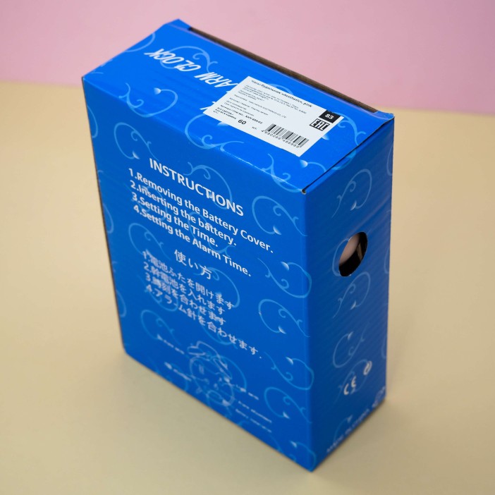 Часы-будильник «Aesthetic», pink 