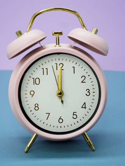 Часы-будильник «Aesthetic», pink 