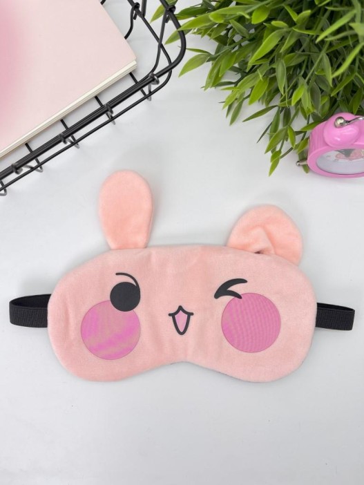Маска для сна &quot;Bunny wink&quot;, pink 