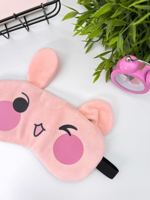 Маска для сна &quot;Bunny wink&quot;, pink 