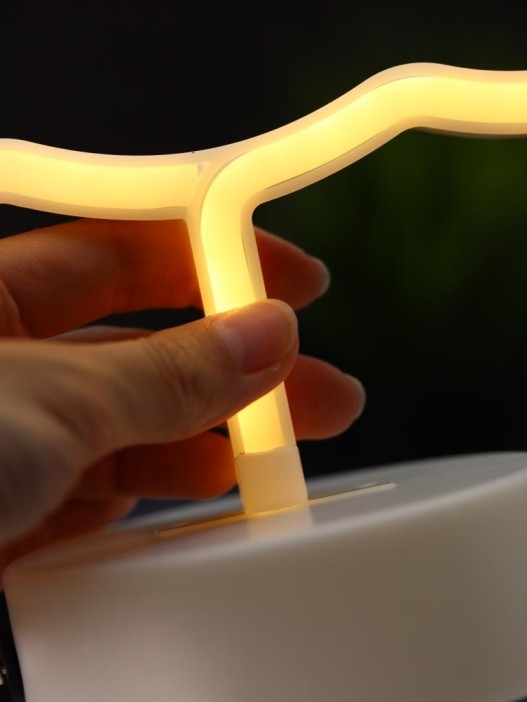 Неоновый LED ночник настольный &quot;Cloud&quot;, тёплое свечение (30,5х27 см) 