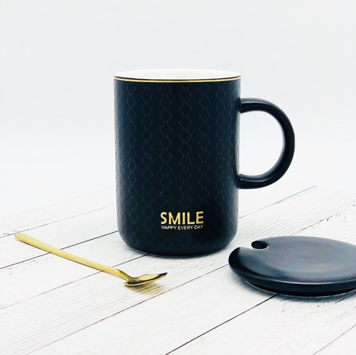 Кружка "Smile", black (420ml) 