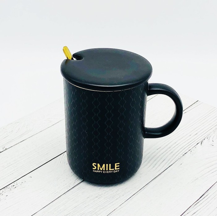 Кружка "Smile", black (420ml) 