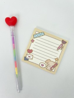 Блок для заметок "Dreamy Dog", 50 л. 8*8 см