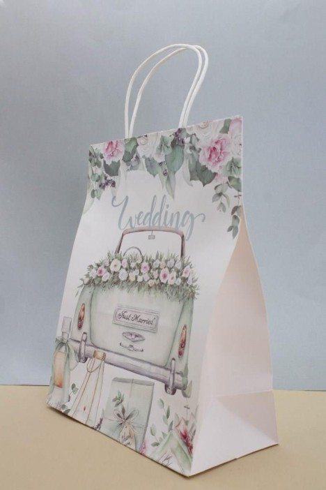 Пакет подарочный «Mr&amp;Mrs», car (21*25.5*10) 