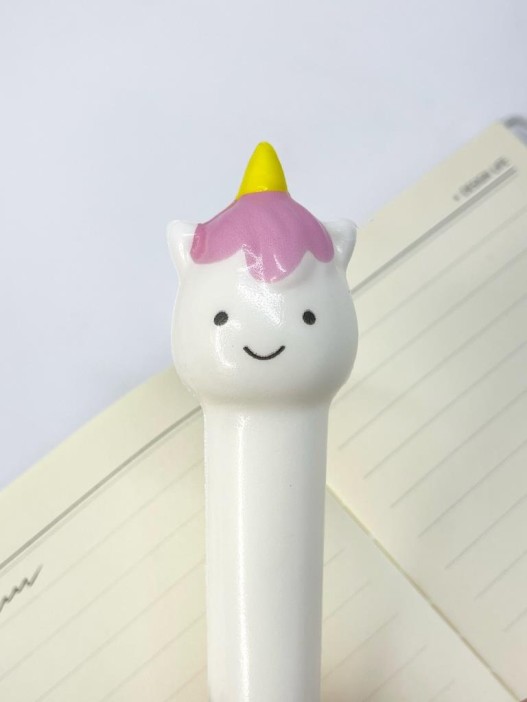 Ручка-сквиш &quot;Smiling unicorn&quot;, white 