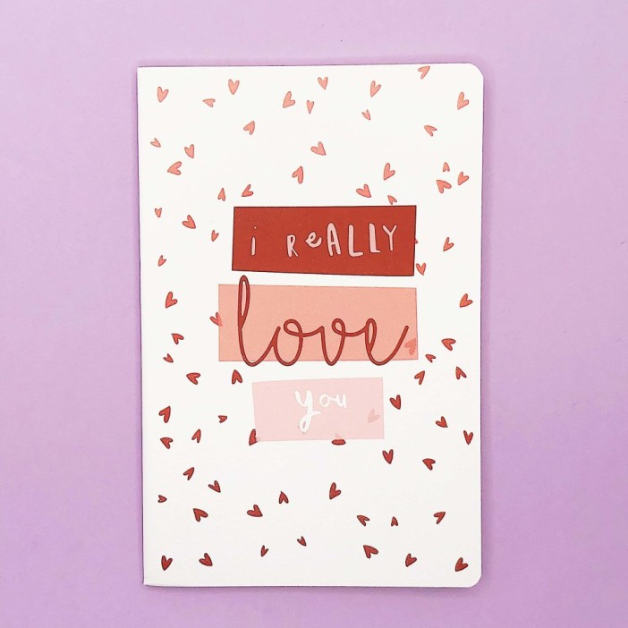 Тетрадь "i really Love you" 