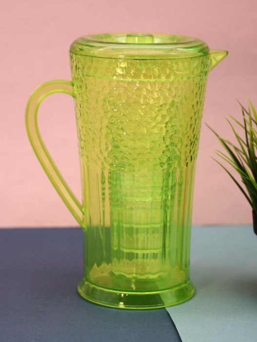 Набор для напитков (кувшин 2000 мл + 4 стакана 300 мл) &quot;Another set&quot;, green 