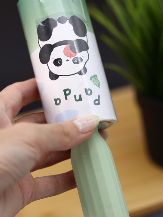 Ролик для чистки одежды &quot;Cute panda&quot;, 10 см*60 листов 