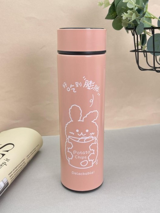 Термос «Nice animal», pink (500 ml) 