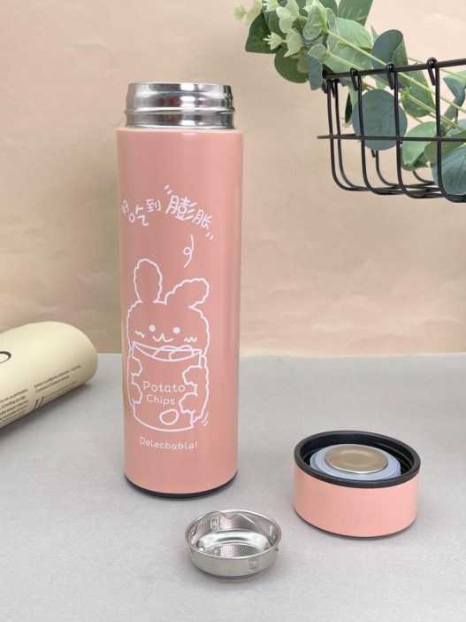 Термос «Nice animal», pink (500 ml) 