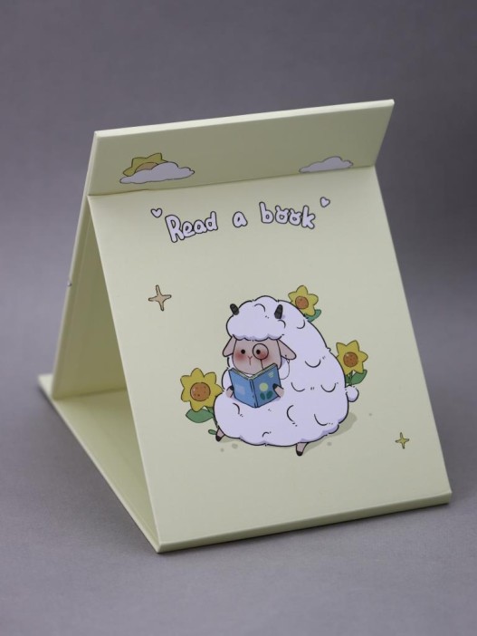 Зеркало &quot;Sheep life&quot;, yellow 