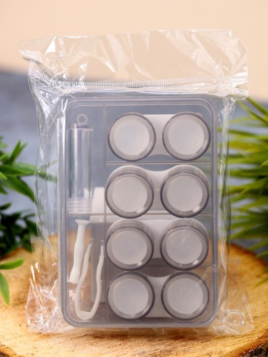 Контейнер для линз «Kit classic», black 